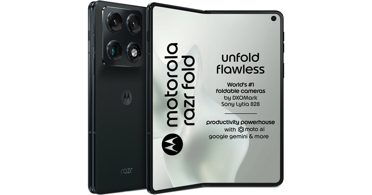 Motorola Razr Fold (1 TB / 16 GB / Blackened Blue) | SoloTodo.cl