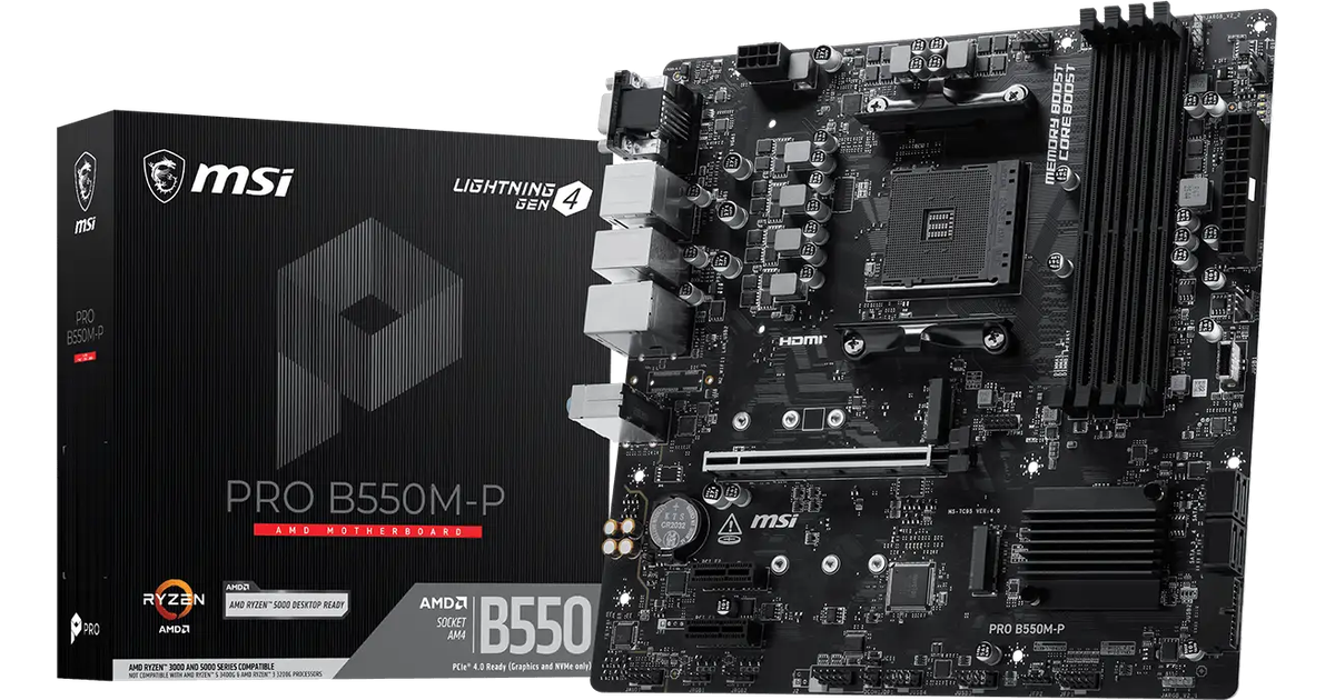 MSI PRO B550M-P | SoloTodo.cl
