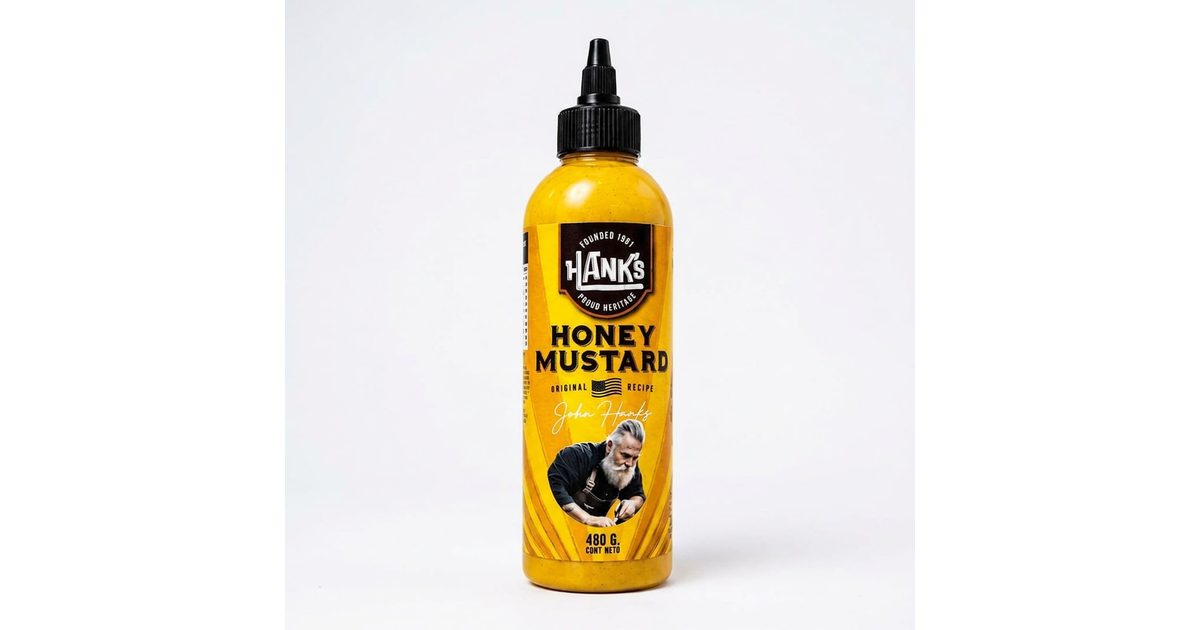 Hanks Salsa honey mustard (480 g.) | SoloTodo.cl