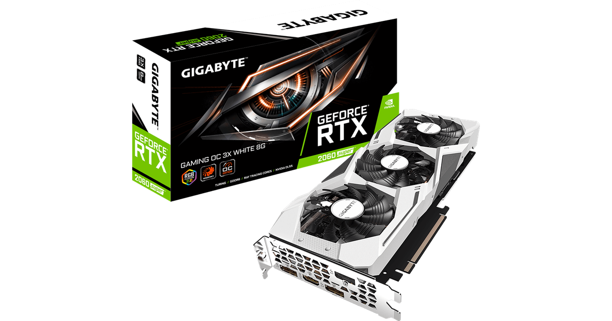 Gigabyte GeForce RTX 2060 SUPER GAMING OC 3X WHITE 8G [GV